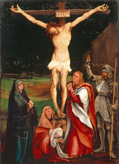 Crucifixion, c.1515 by Matthias Grünewald